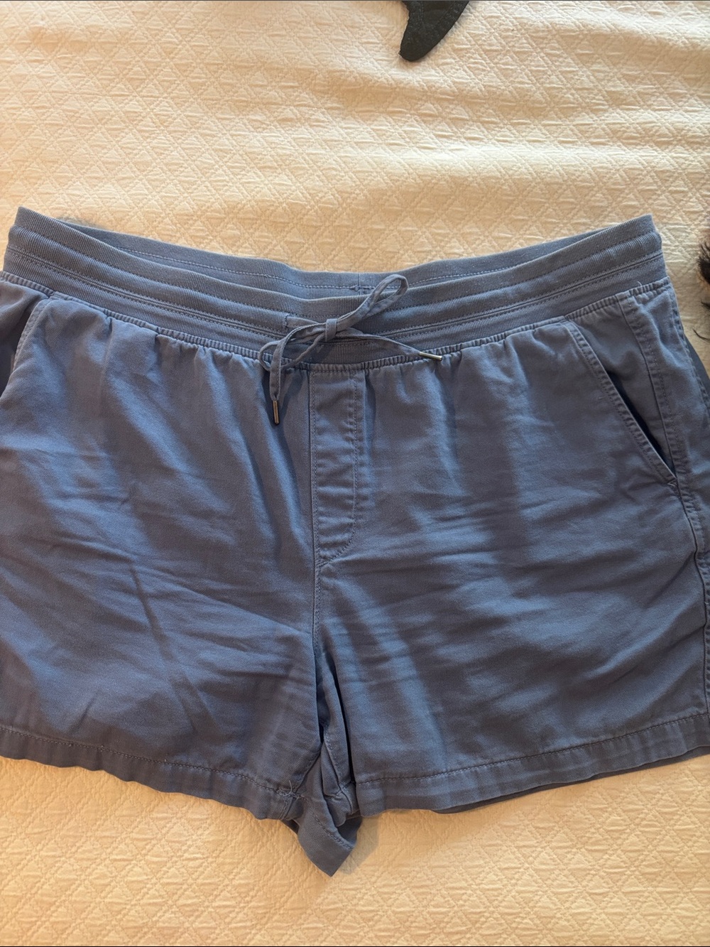 Orvis Women's Blue Drawstring Shorts